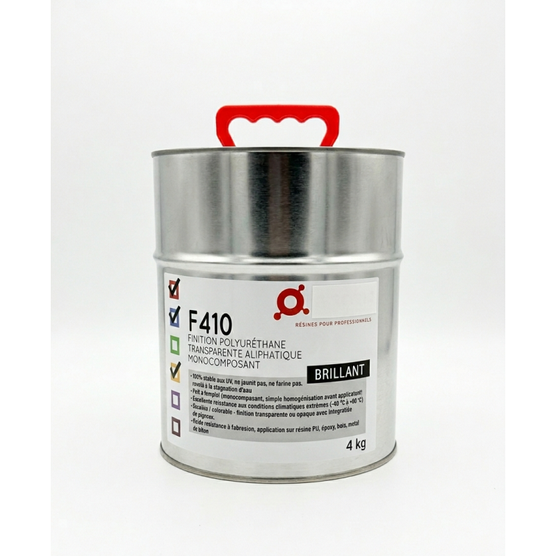 Résine Polyuréthane Polyvalente Haute Qualité Béton Bois Métal Tommette