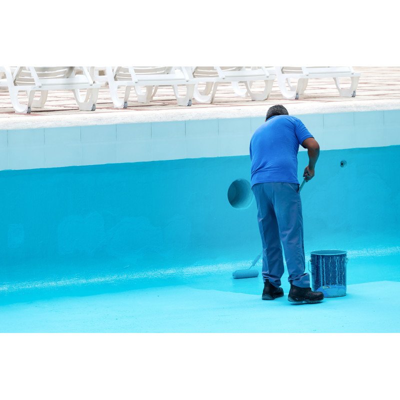 Résine Étanchéité Piscine Haute Résistance coque et béton – Anti Fuite, compatible Chlore & Sel | Rénovation Facile