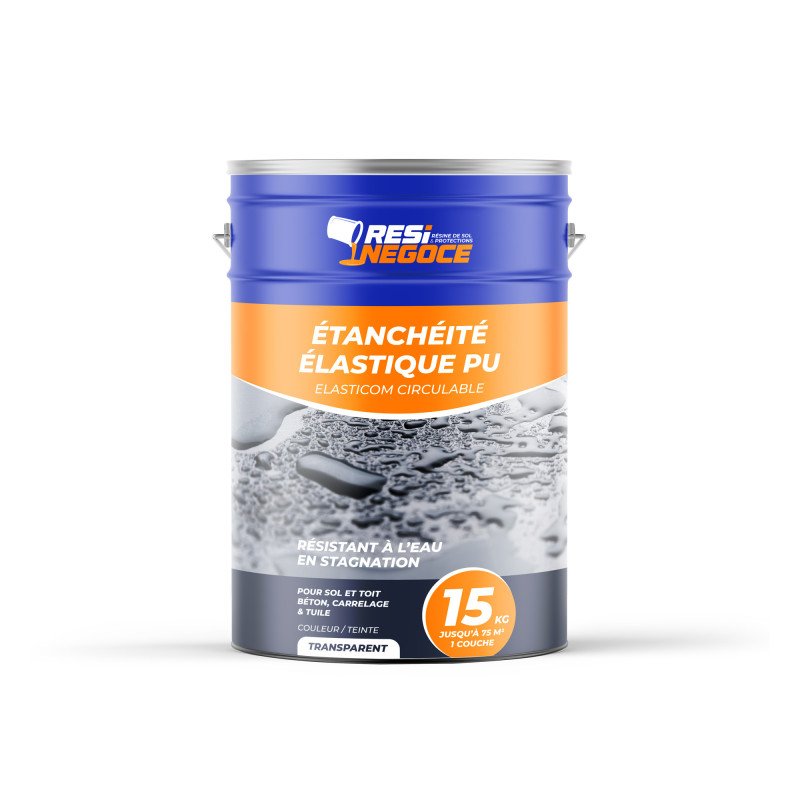 Étanchéité Circulable Terrasse et Balcon. Membrane Étanche Élastique Anti-Infiltration