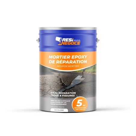 Resipox Incolore - Mortier epoxy de réparation
